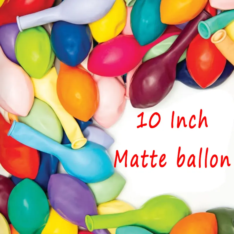 10 colių matiniai balionai