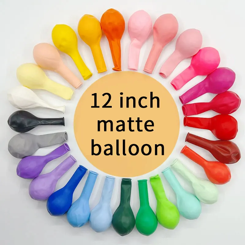 12 colių matinis balionas