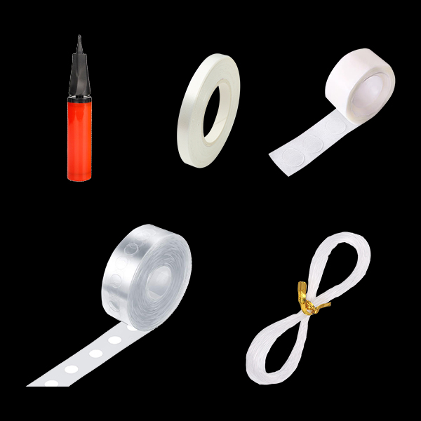 Įprastų balionų rinkinių priedų pristatymas