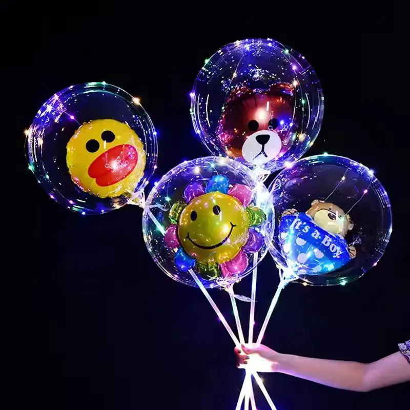 LED BOBO balionų gamybos būdas