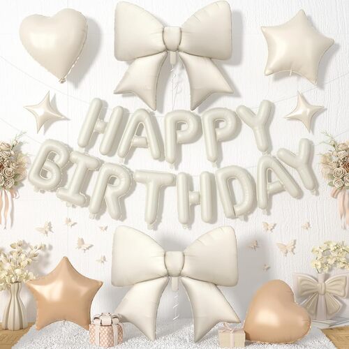 Gimtadienio balionų komplektas su lanku