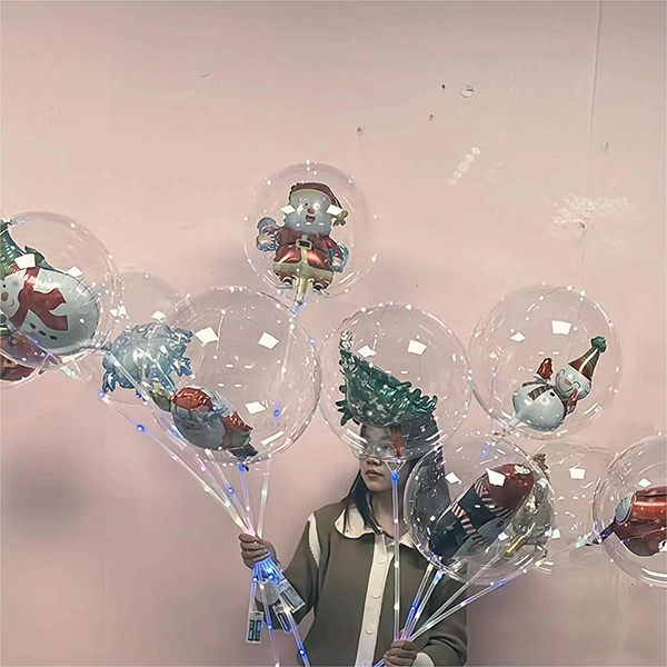 Kalėdų tematikos bobo balionas