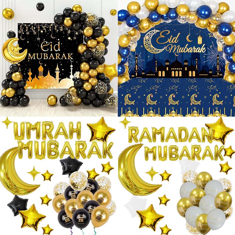 „Eid al-Fitr“ balionų girliandos rinkiniai