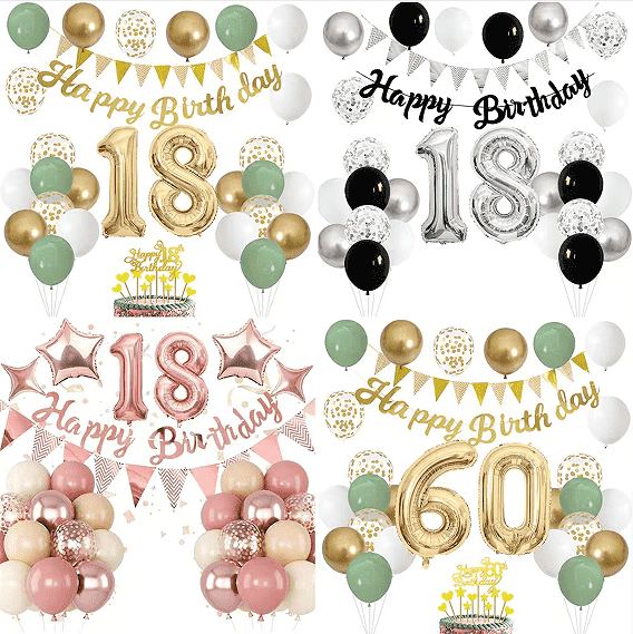 Su gimtadieniu balionai