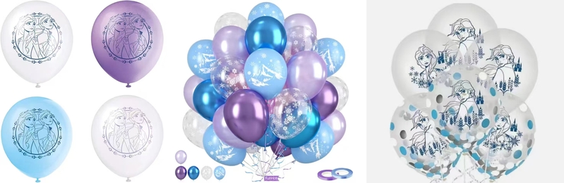 Frozen balloon small set