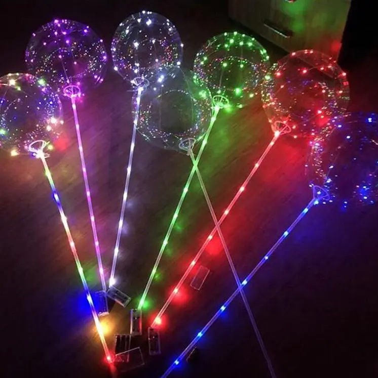 LED apšvietimo Bobo balionų rinkiniai