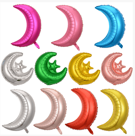 Mėnulio folijos balionas