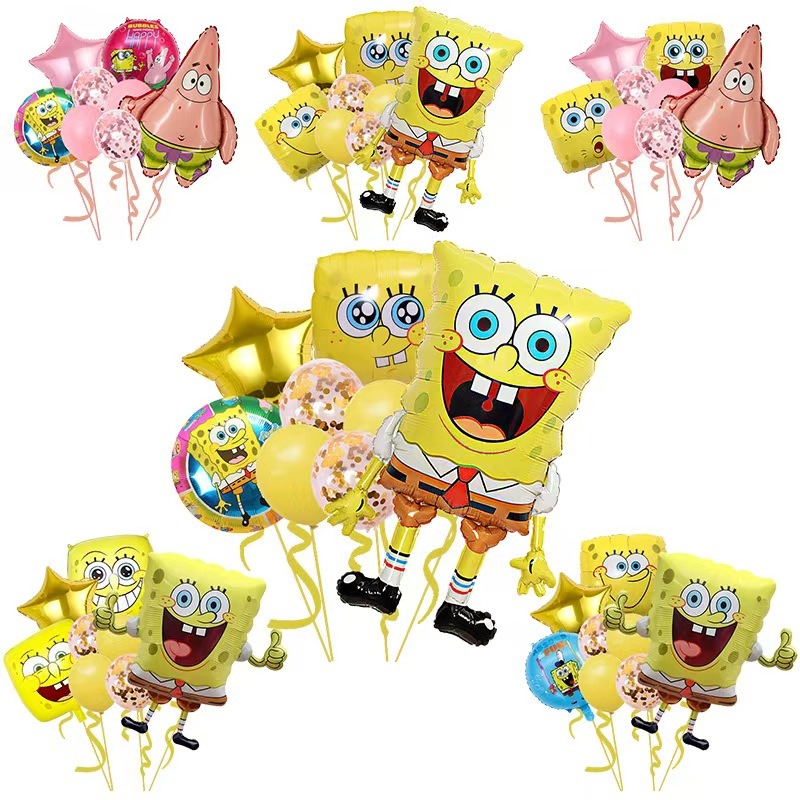 Kempiniukas „Squarepants“ balionai