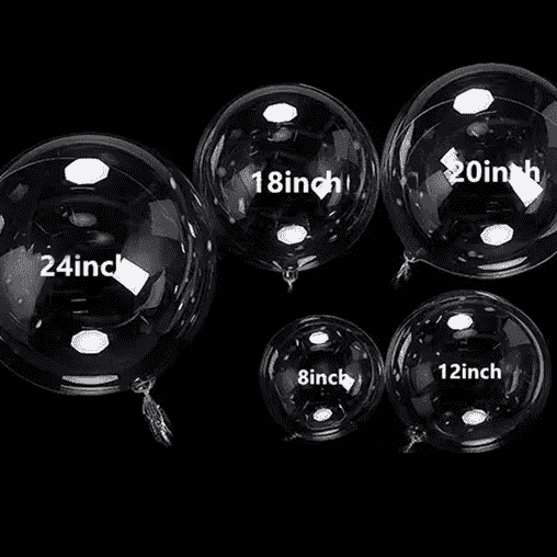 Skaidrus bobo balionas